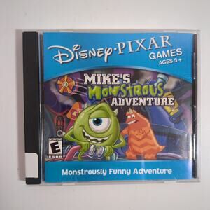 Disney Pixar Mike's Monstrous Adventure PC Mac CD-ROM Video Game Monsters Inc